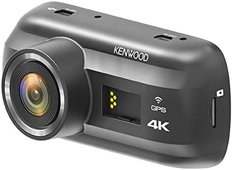 Kenwood DRV-A601WDP 4K Ultra HD CAUL DAIN CAF CAM עם תצוגה 3.0 LCD | GPS משולב | קישור אלחוטי